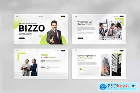 Bizzo - Clean Business PowerPoint