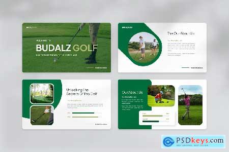 Budalzgolf - Golf Sports PowerPoint