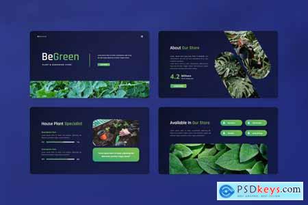Begreen - Plant & Gardening PowerPoint Template