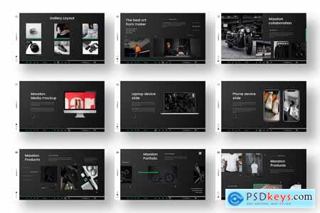 Maxston  Business PowerPoint Template