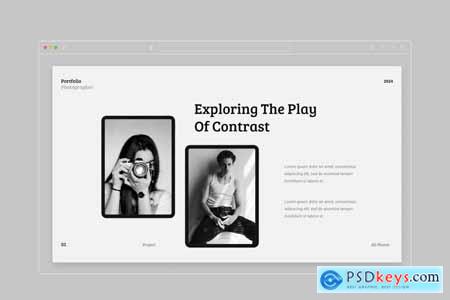 Portfolio Photographer PowerPoint