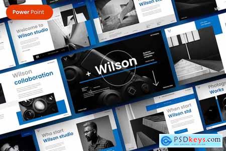 Wilson  Business PowerPoint Template