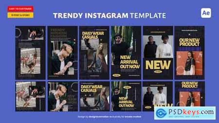 Trendy Instagram Template 49640787