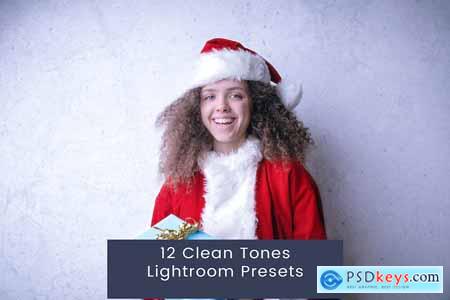 12 Clean Tones Lightroom Presets