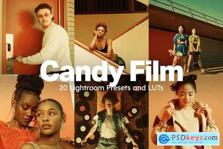 20 Candy Film Lightroom Presets and LUTs