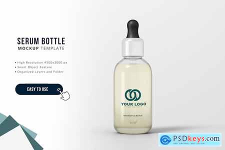 Serum Bottle Mockup