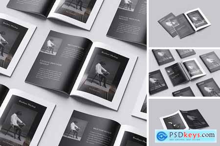 A4 Brochure Catalog Mockups