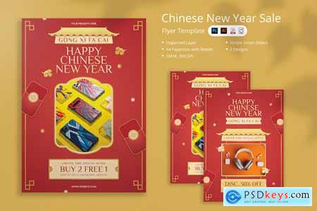 Fu Shi - Chinese New Year Sale Flyer