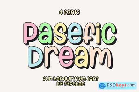 Pasefic Dream - Fun Handwritten Font