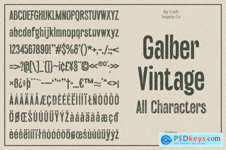 Galber Vintage