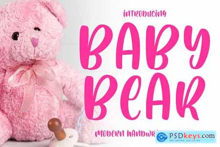 Baby Bear - Playful Font