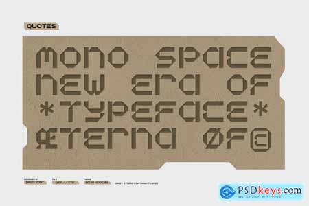 Rengat Mono - Monospace Font