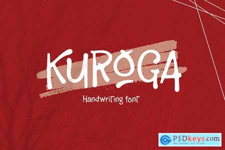 Kuroga Handwriting Font