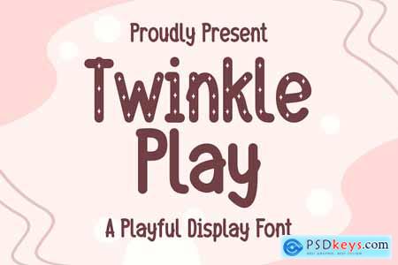 Twinkle Play - Playful Display Font