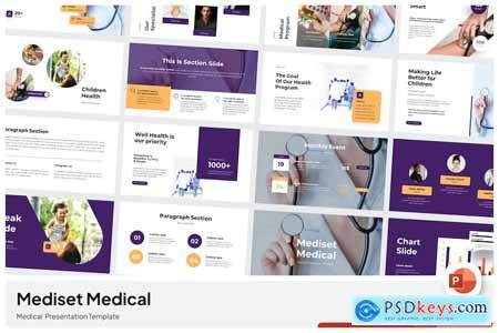 Mediset Medical PowerPoint Template