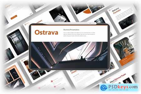 Ostrava-Business PowerPoint Template