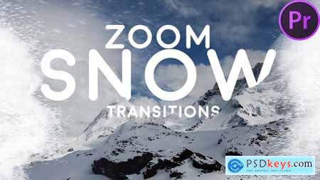 Zoom Snow Transitions for Premiere Pro 50147827