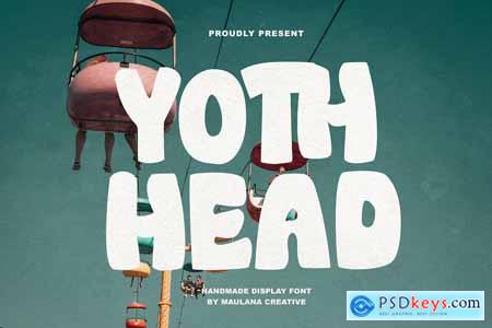 Yoth Head Handmade Display Font
