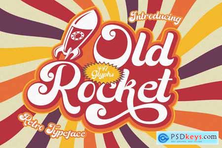 Old Rocket - Retro Typeface