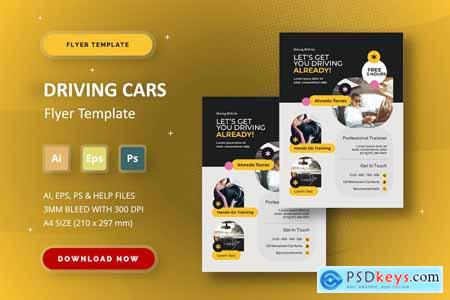 Driving Cars - Flyer Template