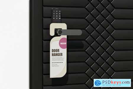 Door Hanger Mockup