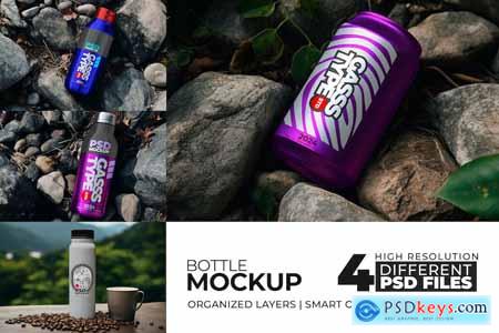 Different Bottle Mockup pack v.01