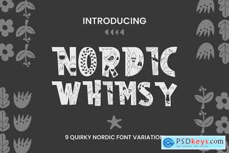 Nordic Whimsy  9 Quirky Nordic Font Theme