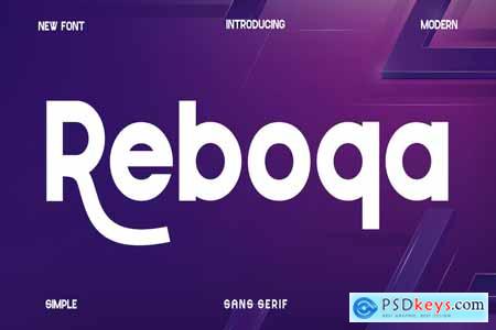 Reboqa - Modern Sans Serif