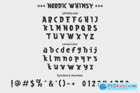 Nordic Whimsy  9 Quirky Nordic Font Theme