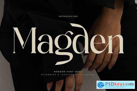 Magden Modern Serif Font