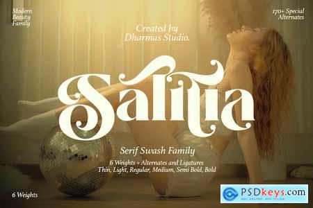 Salitia - Modern Serif Family