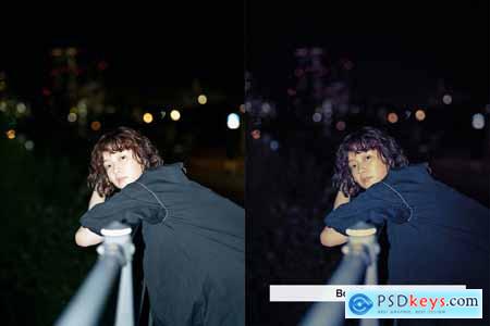 20 Film Like Nights Lightroom Presets and LUTs