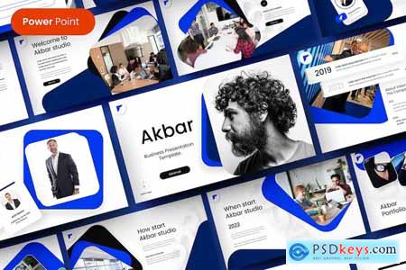 Akbar  Business PowerPoint Template