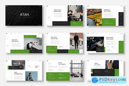 Atah  Business PowerPoint Template