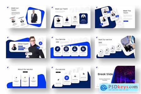 Akbar  Business PowerPoint Template