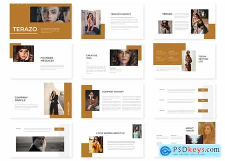 Terazo - Simple Powerpoint Template
