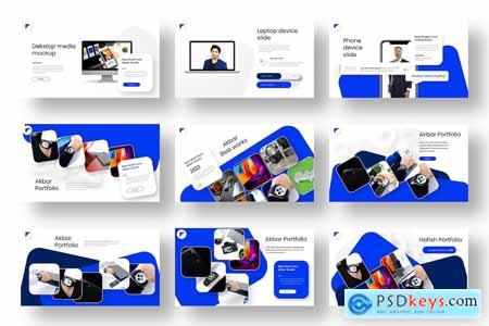 Akbar  Business PowerPoint Template