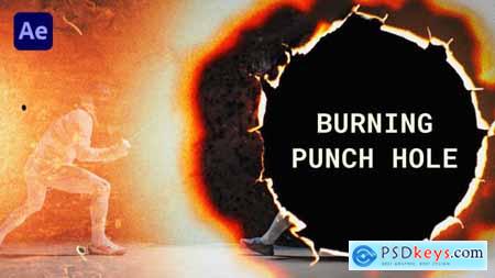Burning Punch Hole Transitions After Effects 50240041