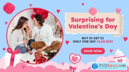 Valentines Day Sale Promo MOGRT 50188949