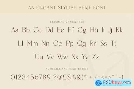 The Alliance - Elegant Serif Font