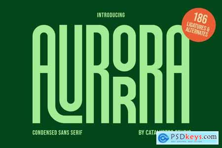 Aurora - Condensed Sans Serif