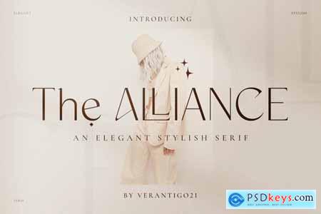 The Alliance - Elegant Serif Font