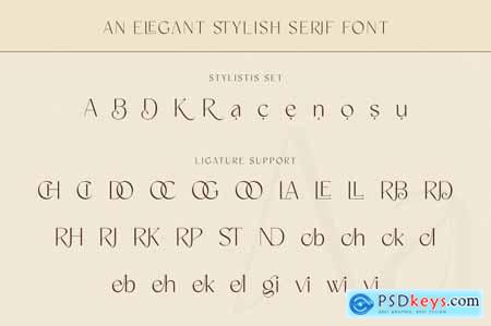 The Alliance - Elegant Serif Font