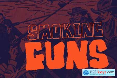 Violencia - An Illustrated Wild West Font