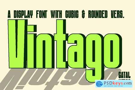 Vintago Display Font