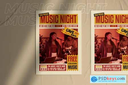 Night Music Poster Q3G26TC