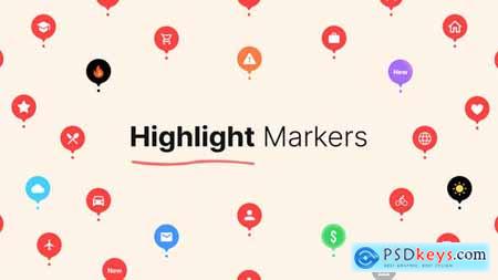 Highlight Icon Markers 50258457