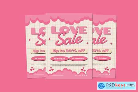 Love Sale Flyer
