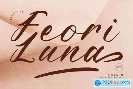 Feori Luna Modern Script Font