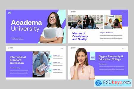 Academa - College Education Powerpoint